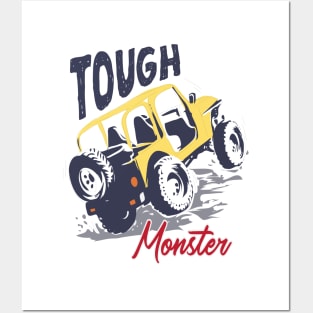 Tough Monster design Posters and Art